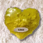 Lime Yellow Flower Love Sign
