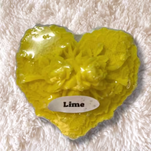 Lime Yellow Flower Love Sign
